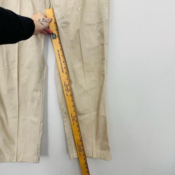 Gramicci Straight Leg Khaki Pants With Adjustable Waistband Men’s Size S - Picture 4 of 9